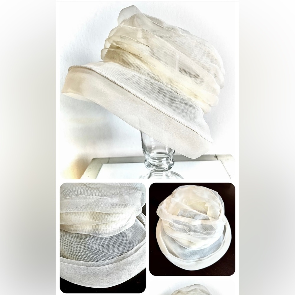 Tulle & Organza Hat . Small